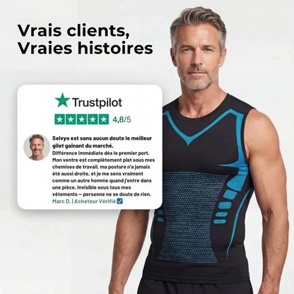 Selvyo — Ventre plat. Chemise qui tombe. Dès le matin.